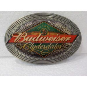 2010 Limited Edition Budweiser Clydesdales Beer Belt Buckle Fits up to 1.5" Belt